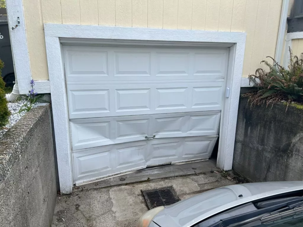 Bent Garage Door Panels