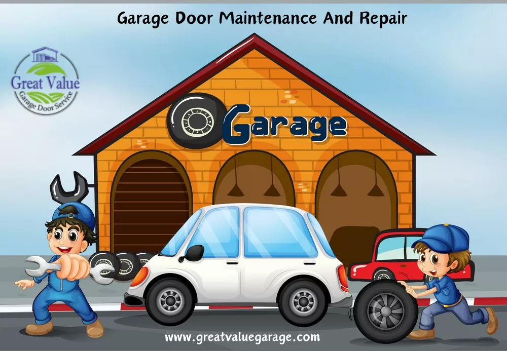 www.greatvaluegarage.com_ Garage Door Maintenance And Repair Garage