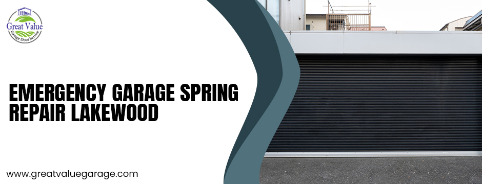 Emergency Garage Spring Repair Lakewood