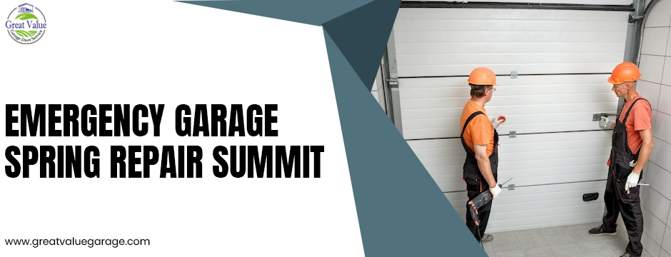 Emergency Garage Spring Repair Summit