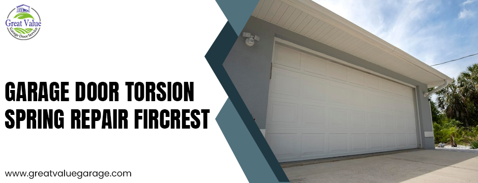 Garage Door Torsion Spring Repair Fircrest