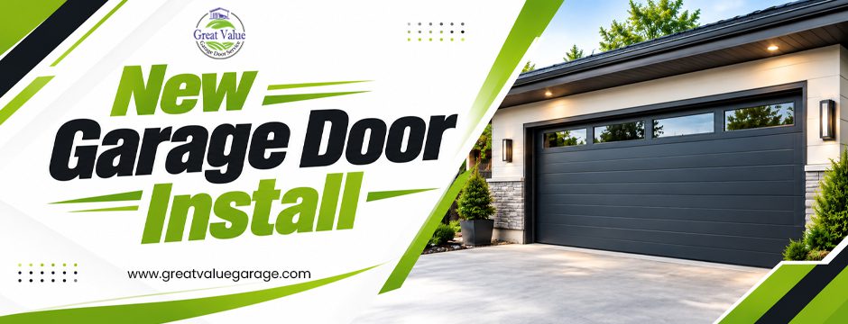 new garage door install